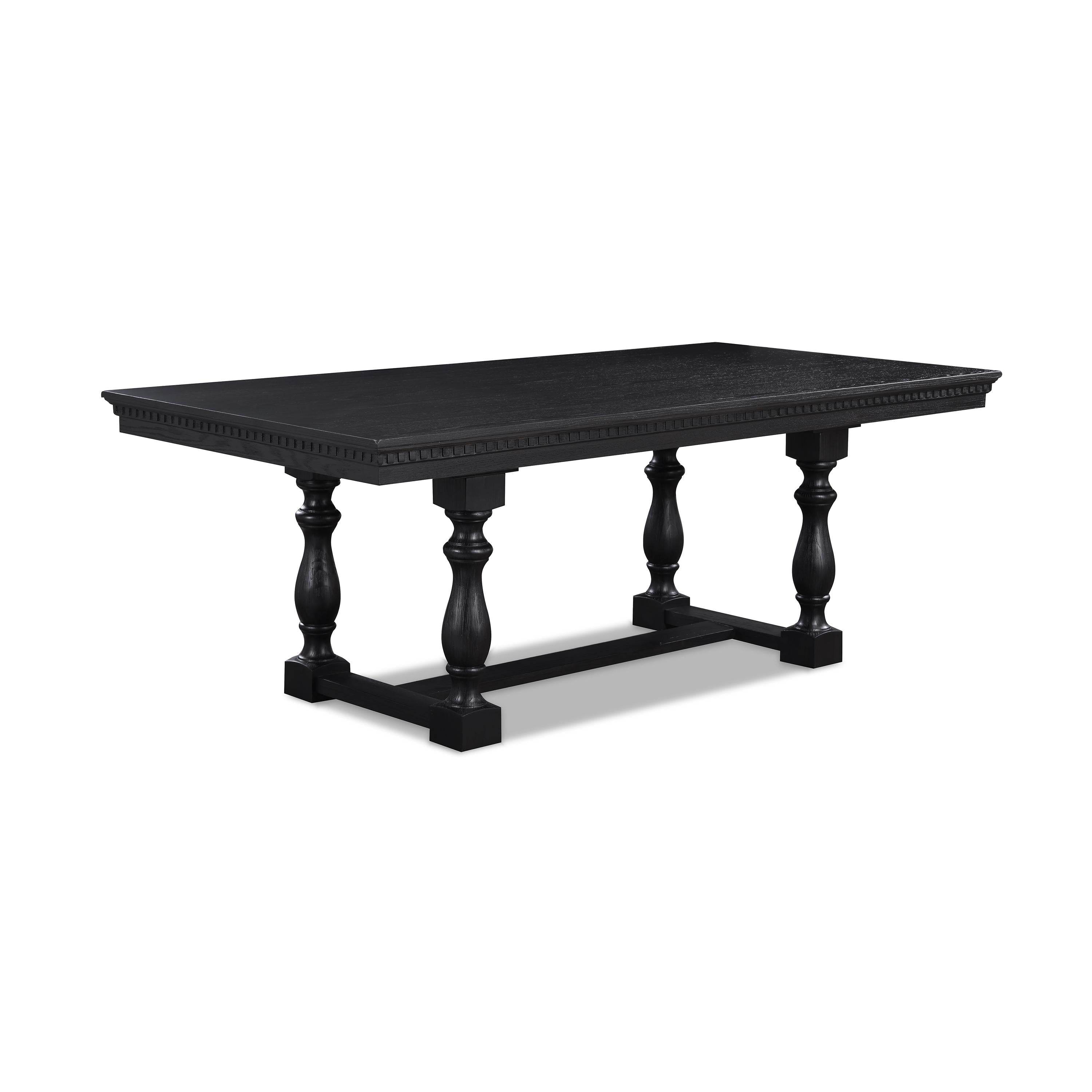 Crown Mark Regent 2270CLT-4286 Dining Table - Charcoal Black IMAGE 1