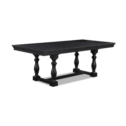 Crown Mark Regent 2270CLT-4286 Dining Table - Charcoal Black IMAGE 1