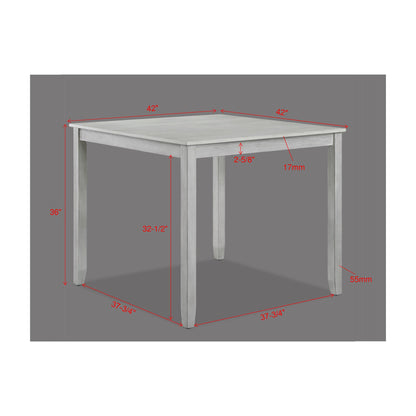 Crown Mark Henderson 2754DW-SET Dinette - Driftwood IMAGE 3