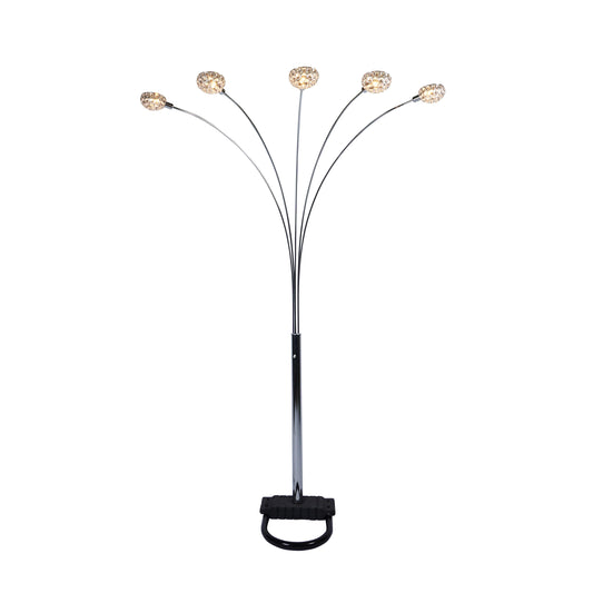 Crown Mark 4890F Half Moon Floor Lamp IMAGE 1