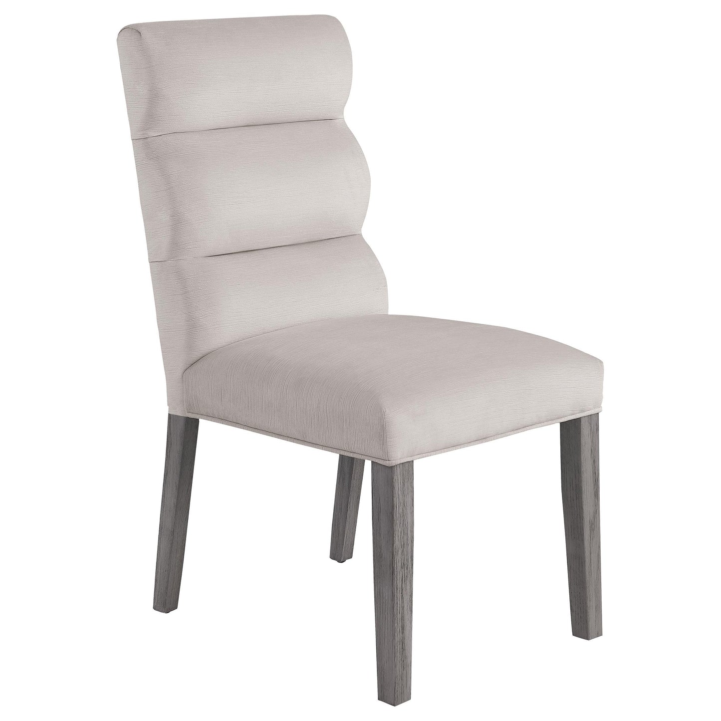  Coaster Furniture Carla 106683 Velvet Upholstered Dining Side Chair - Stone IMAGE 1