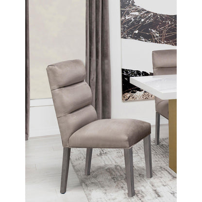 Coaster Furniture Carla 106684 Velvet Upholstered Dining Side Chair - Ash IMAGE 12