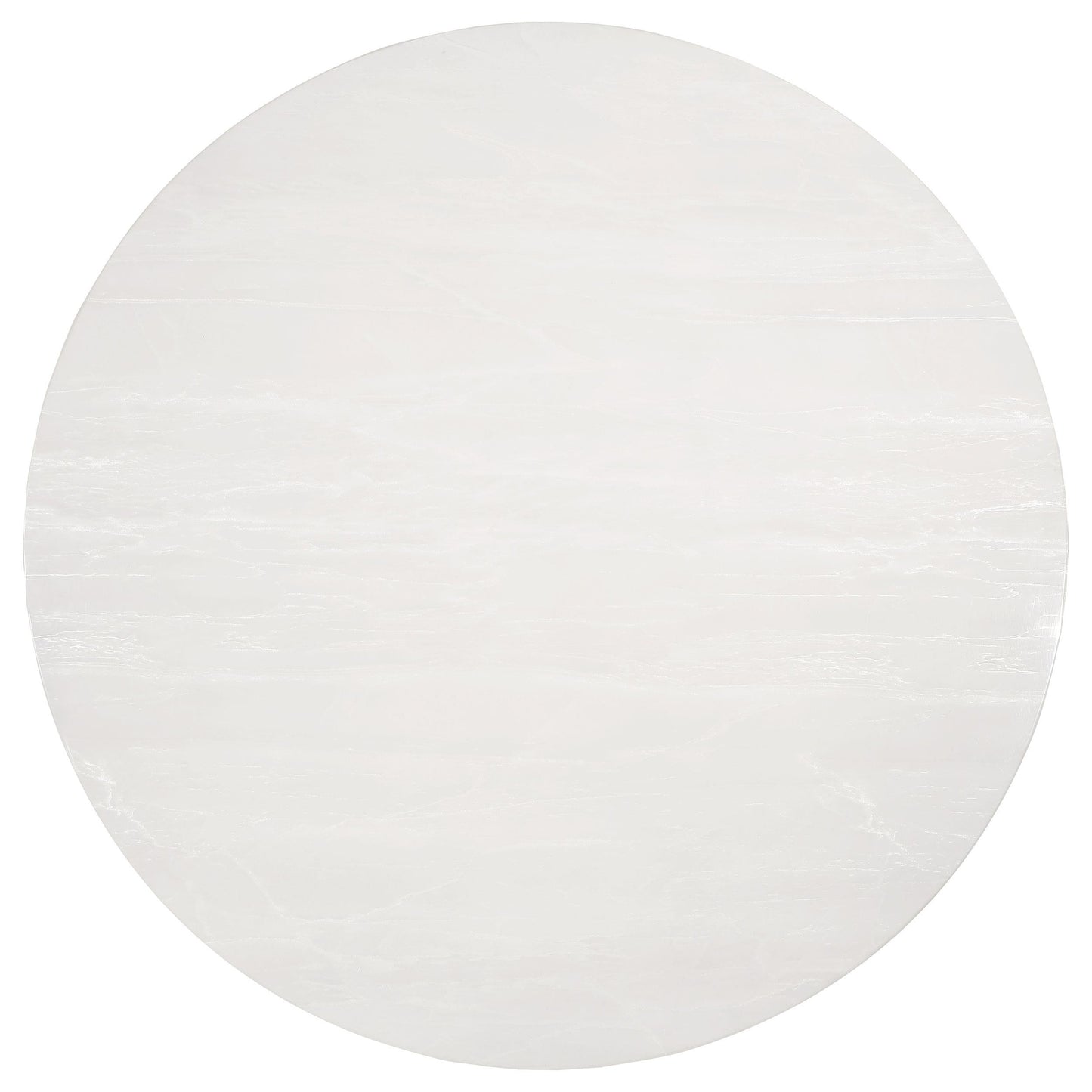 Coaster Furniture Gwynn 107171 Round 51-inch Marble Stainless Steel Dining Table - Gold IMAGE 15