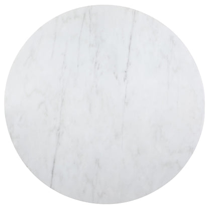 Coaster Furniture Ambrose 107600 Round 50-inch Marble Top Dining Table - Brushed Gold IMAGE 2