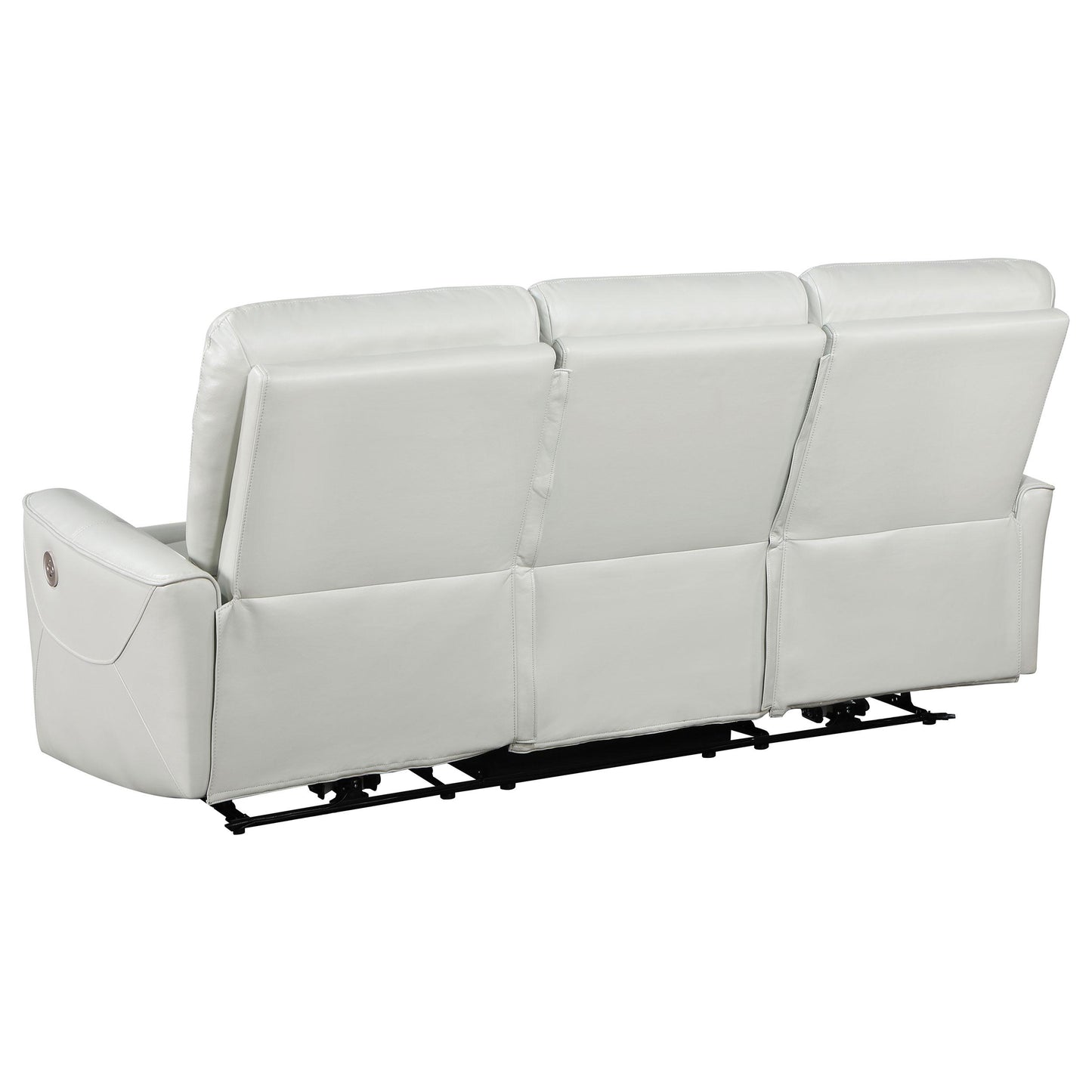 Coaster Furniture Greenfield 610261P Upholstered Power Reclining Sofa - Dove Grey IMAGE 5
