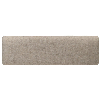 Coaster Furniture Bridget 108223 Fabric Upholstered Dining Bench - Stone and Charcoal IMAGE 5