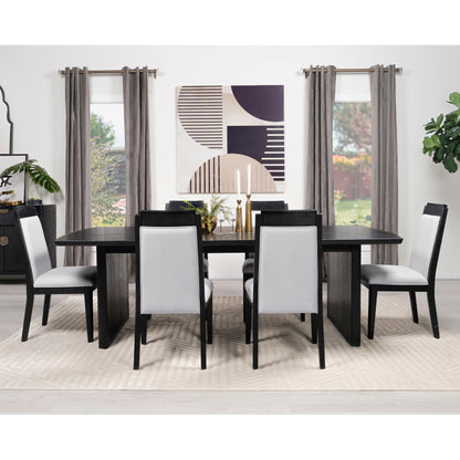 Coaster Furniture Brookmead 108231 100-inch Extension Leaf Dining Table - Black IMAGE 11