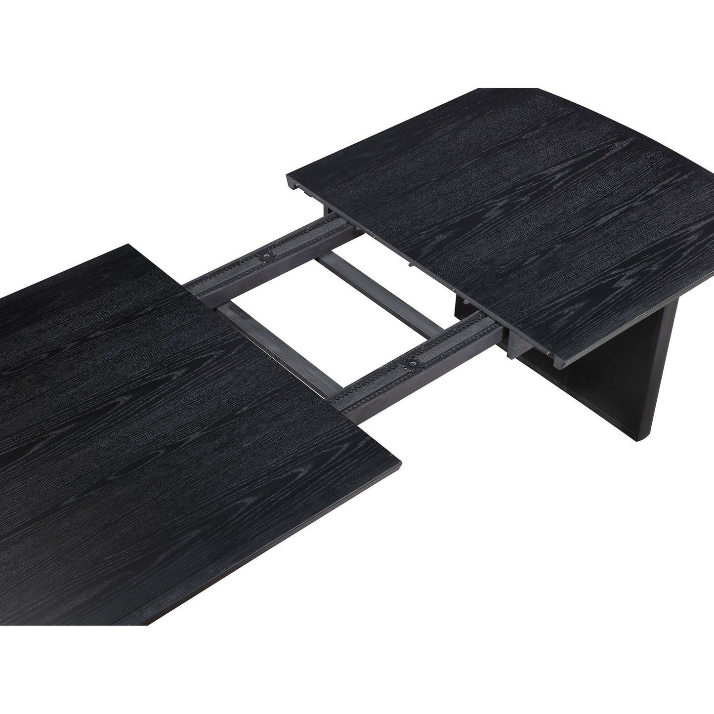 Coaster Furniture Brookmead 108231 100-inch Extension Leaf Dining Table - Black IMAGE 12