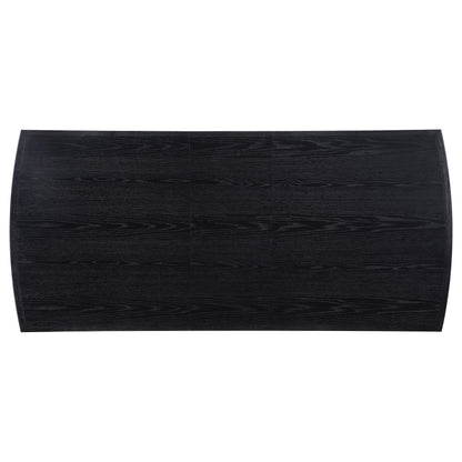 Coaster Furniture Brookmead 108231 100-inch Extension Leaf Dining Table - Black IMAGE 8