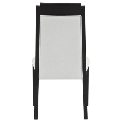 Coaster Furniture Brookmead 108232 Wood Dining Side Chair - Ivory and Black IMAGE 7