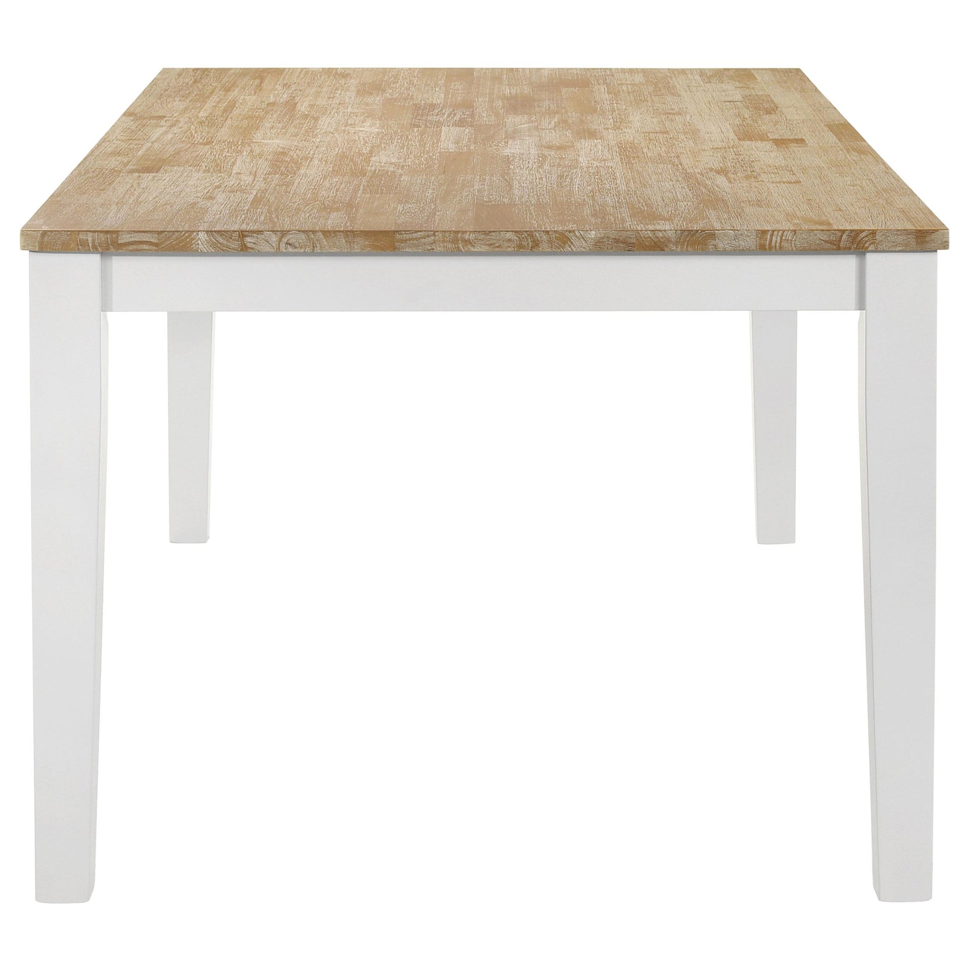 Coaster Furniture Hollis 122241 Rectangular 72-inch Wood Dining Table - Brown IMAGE 4