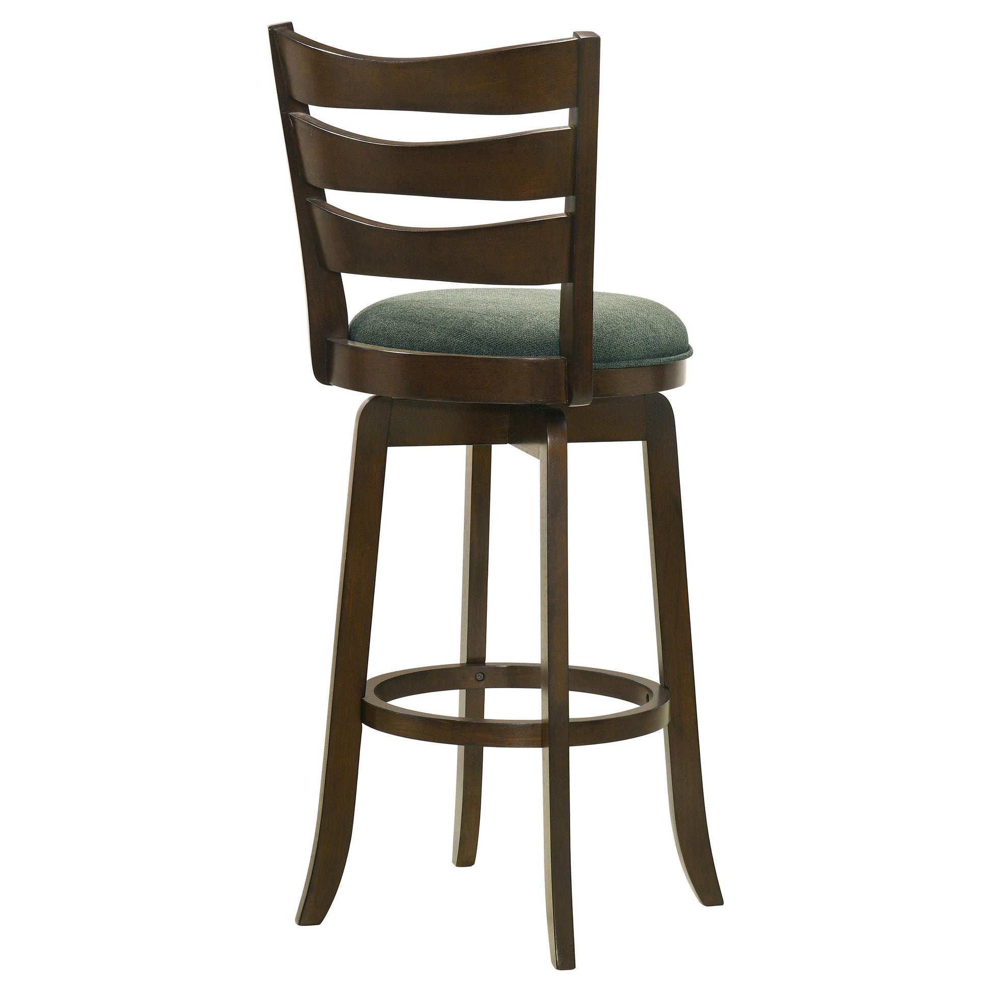 Coaster Furniture Murphy 181379 Wood Pub Height Swivel Bar Chair - Hunter Green IMAGE 7
