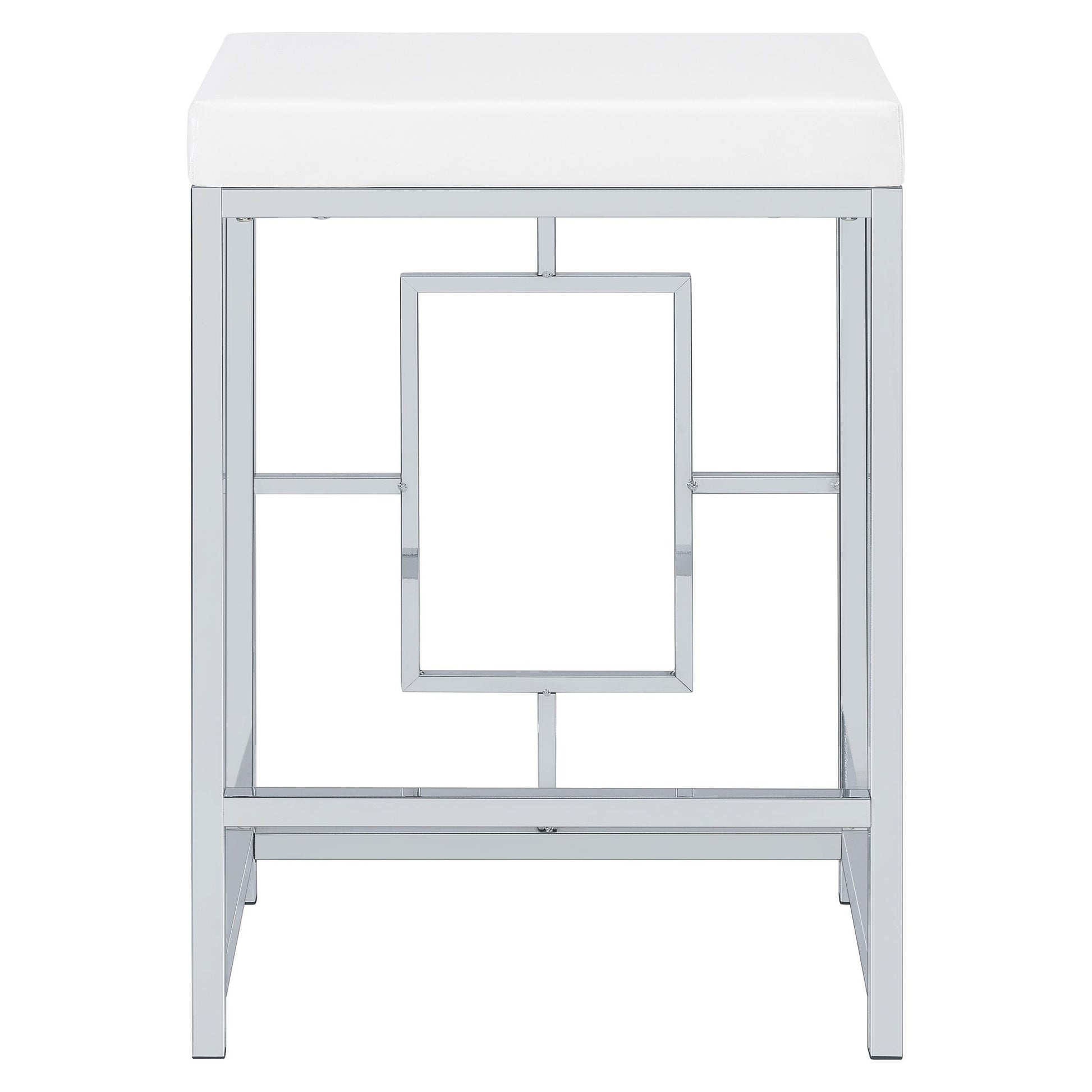Coaster Furniture Jackson 182714 4-piece Multipurpose Counter Height Table Set - White IMAGE 11