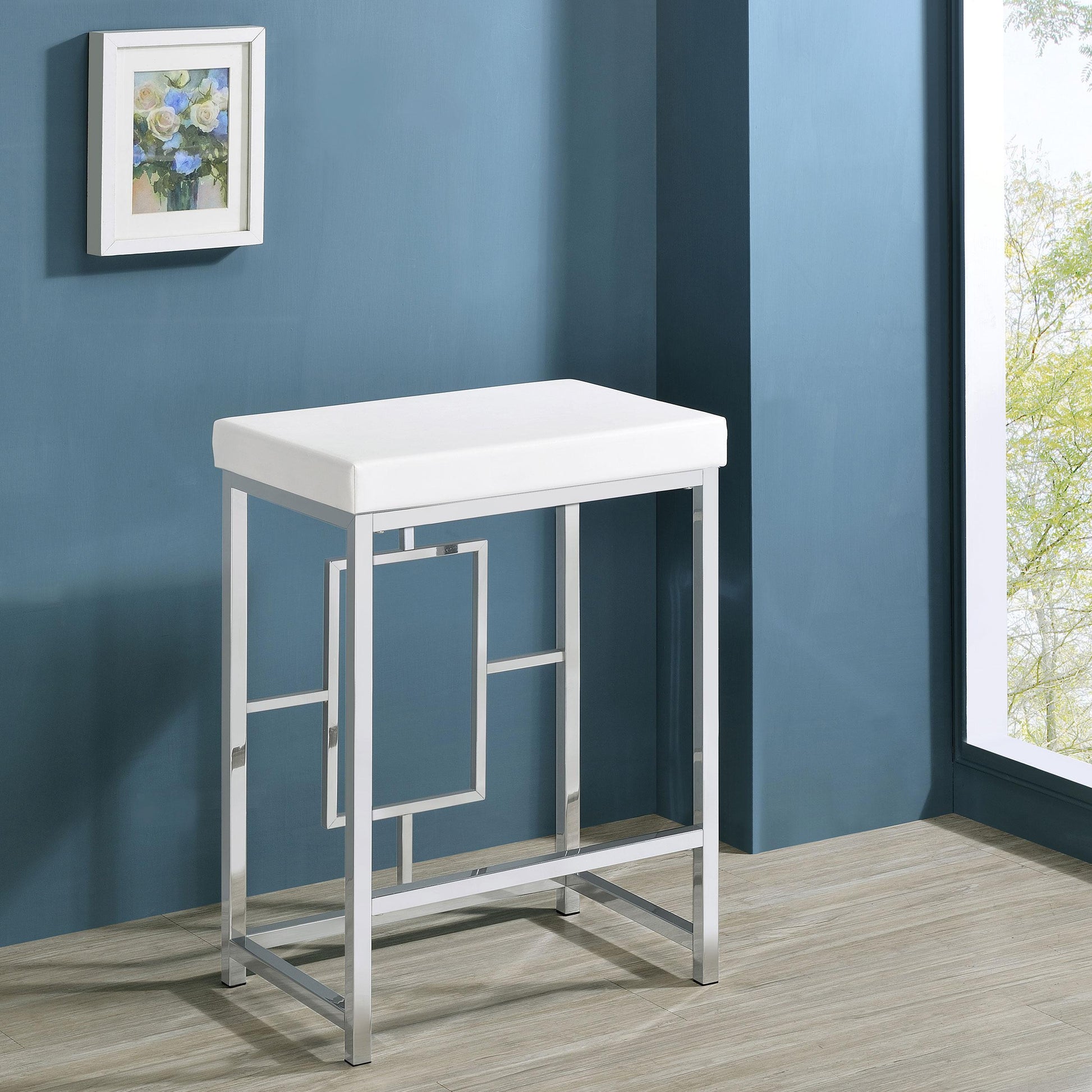 Coaster Furniture Jackson 182714 4-piece Multipurpose Counter Height Table Set - White IMAGE 20