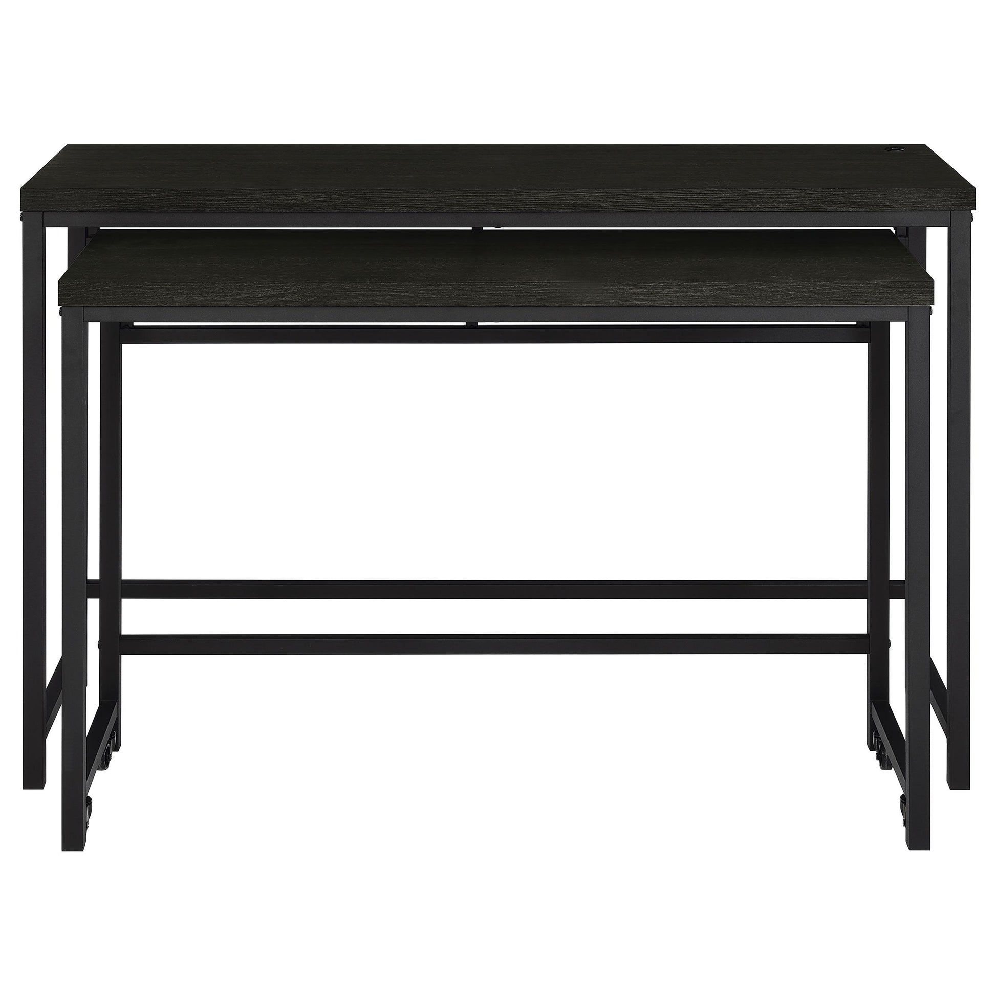 Coaster Furniture Hawes 182724 4-piece Multipurpose Counter Height Table Set - Black IMAGE 5