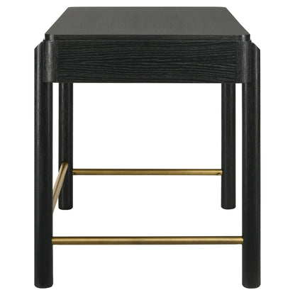  Coaster Furniture Arini 224337 2-Drawer Vanity Desk Makeup Table - Black IMAGE 10