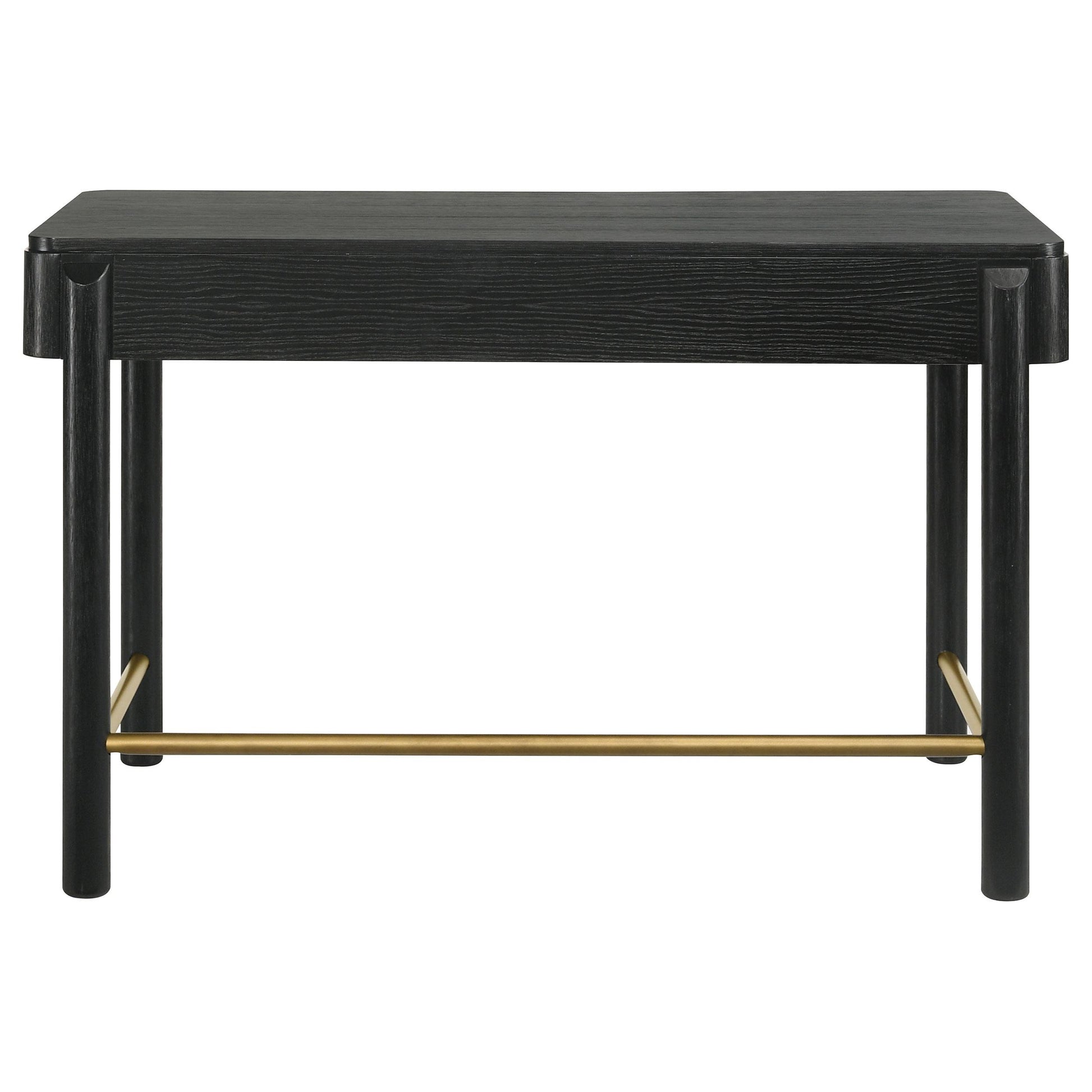  Coaster Furniture Arini 224337 2-Drawer Vanity Desk Makeup Table - Black IMAGE 8