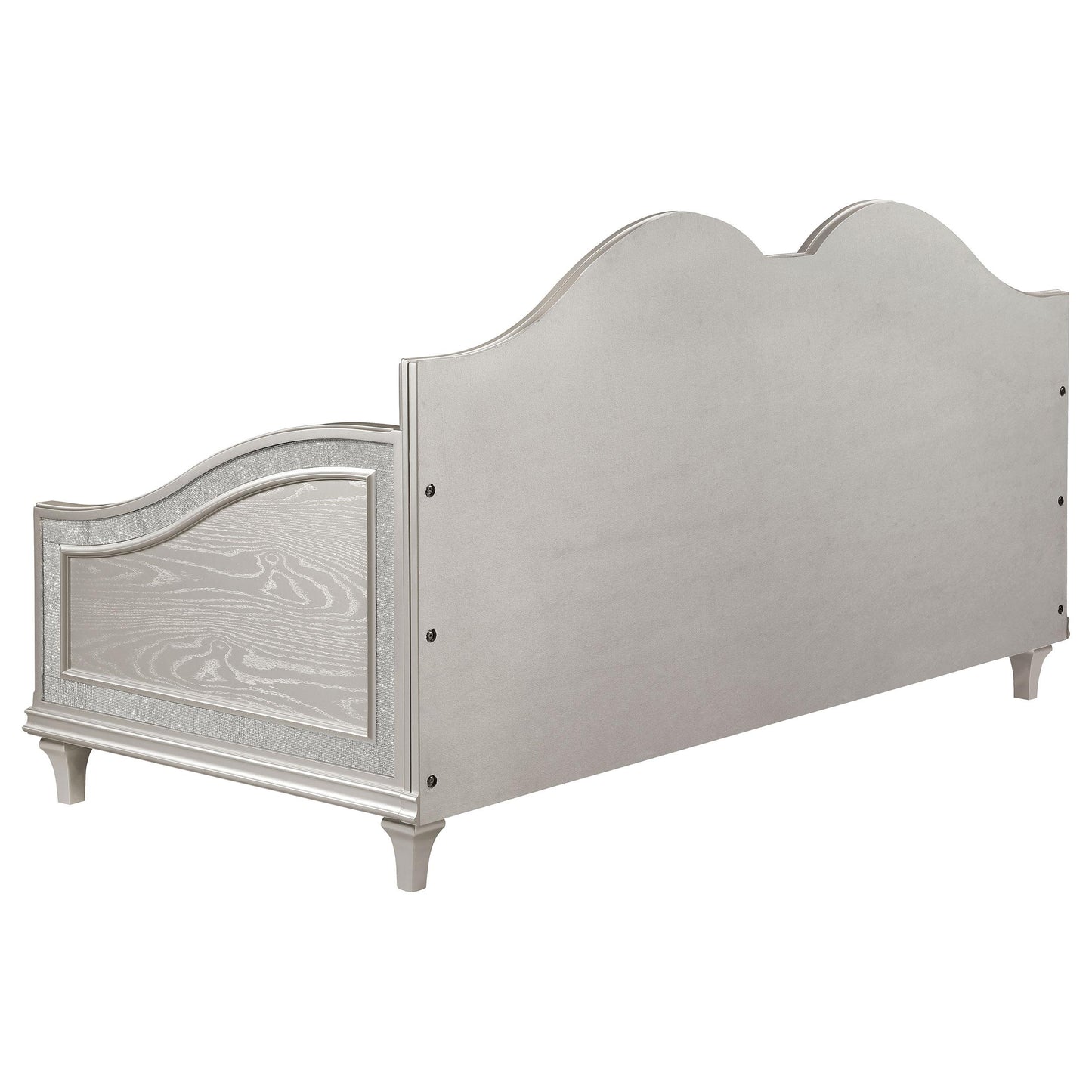 Coaster Furniture Evangeline 360121 Upholstered Twin DayBed - Silver Oak IMAGE 8
