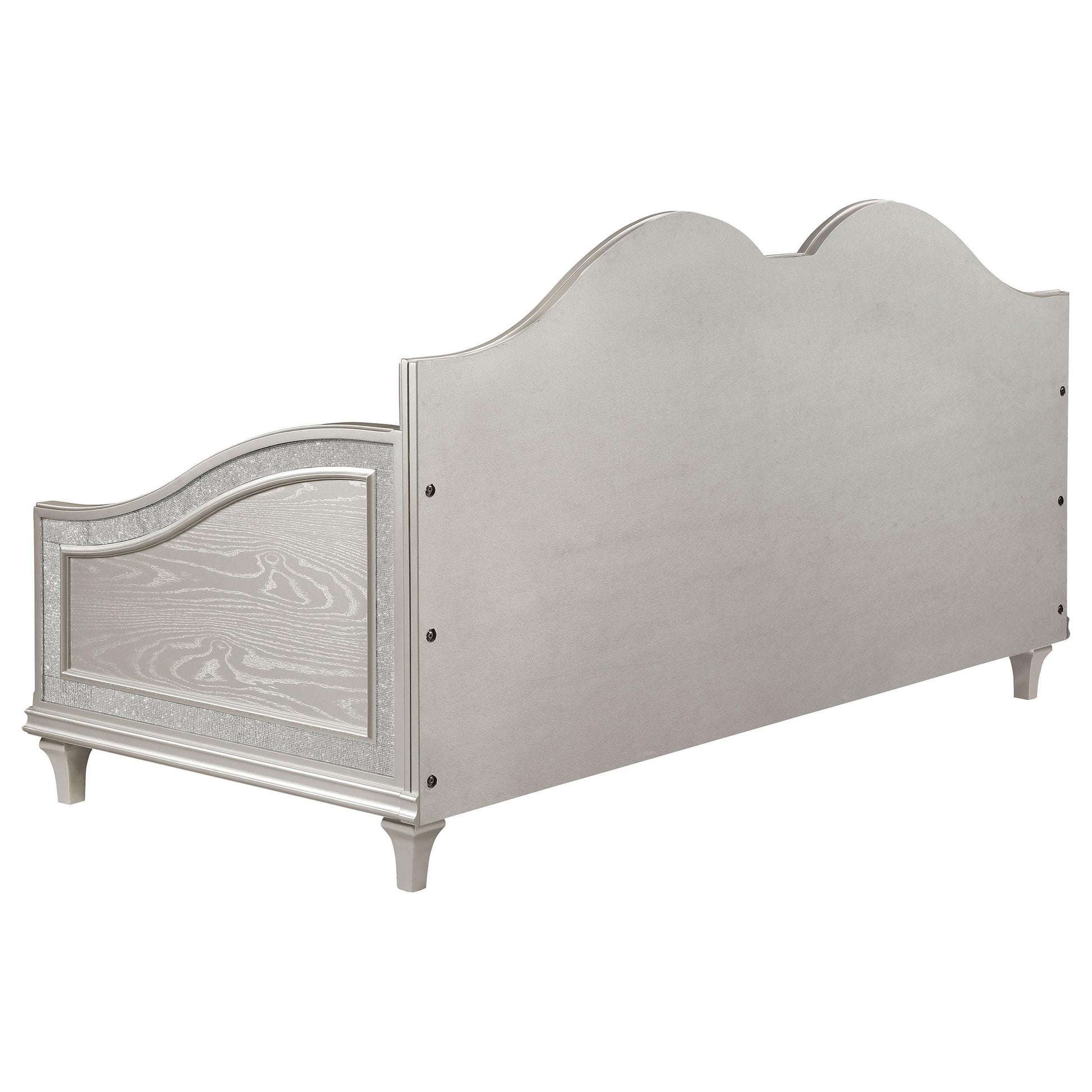 Coaster Furniture Evangeline 360121 Upholstered Twin DayBed - Silver Oak IMAGE 8