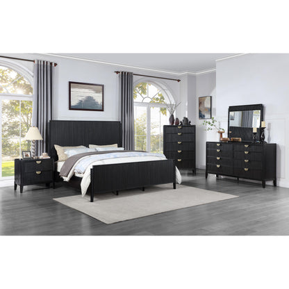 Coaster Furniture Brookmead 224711Q Wood Queen Panel Bed - Black IMAGE 5