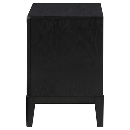 Coaster Furniture Brookmead 224712 2-Drawer Nightstand - Black IMAGE 5