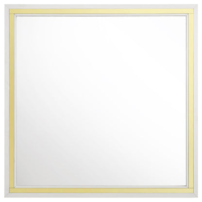 Coaster Furniture Lucia 224734 Dresser Mirror - White IMAGE 3