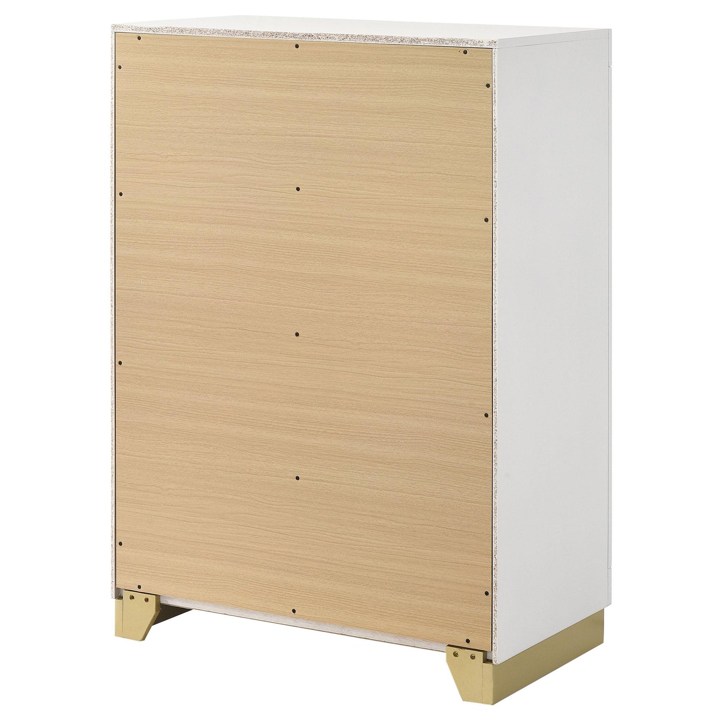 Coaster Furniture Caraway 224775 4-Drawer Bedroom Chest - White IMAGE 8