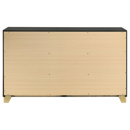 Coaster Furniture Caraway 224783 6-Drawer Dresser - Black IMAGE 7