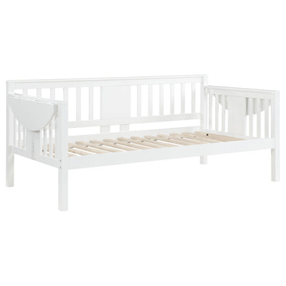 Coaster Furniture Bethany 300837 Wood Twin Daybed with Drop-down Tables - White IMAGE 7