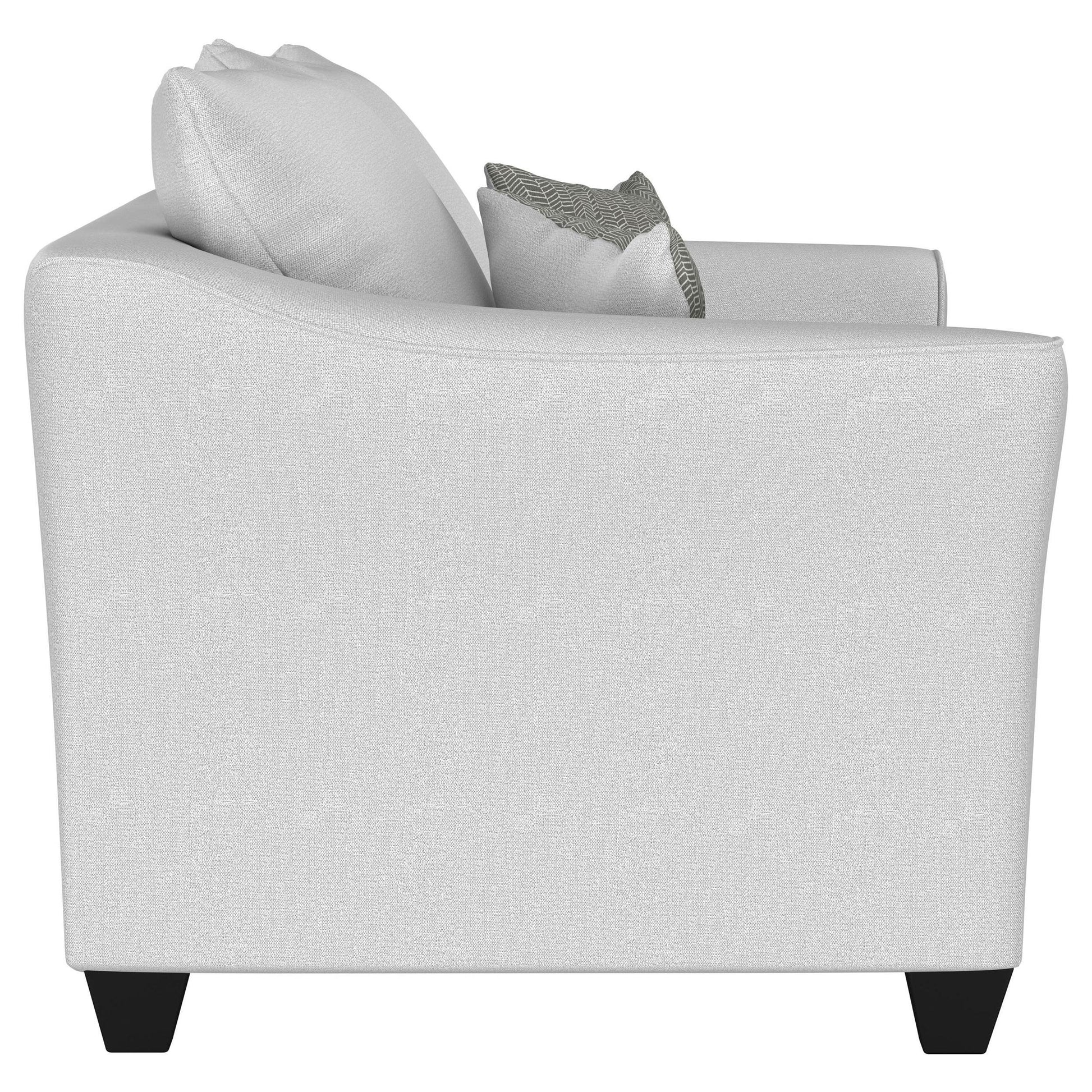 Coaster Furniture Salizar 508582 Upholstered Flared Arm Loveseat - Sand IMAGE 8