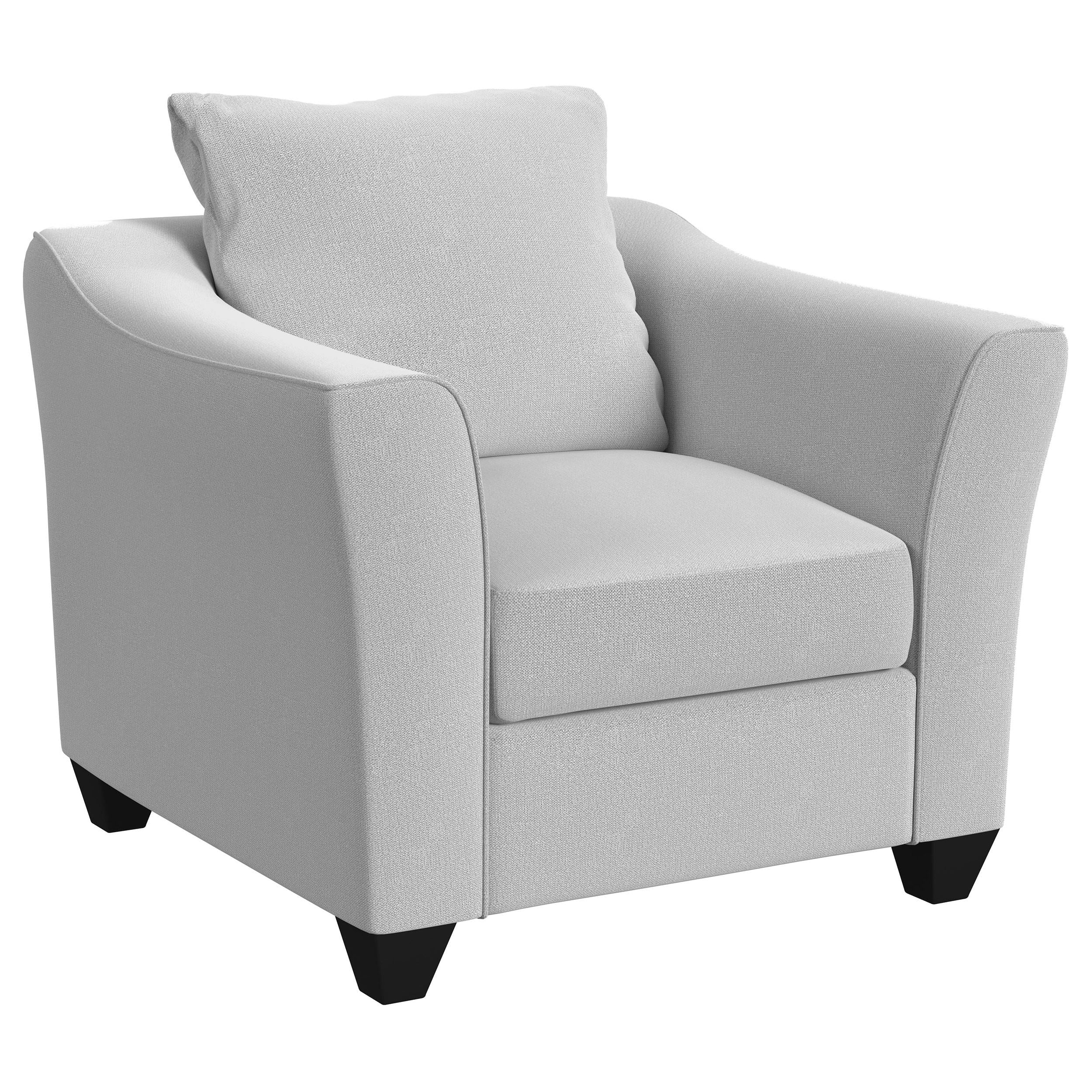 Coaster Furniture Salizar 508583 Upholstered Flared Arm Accent Chair - Sand IMAGE 1