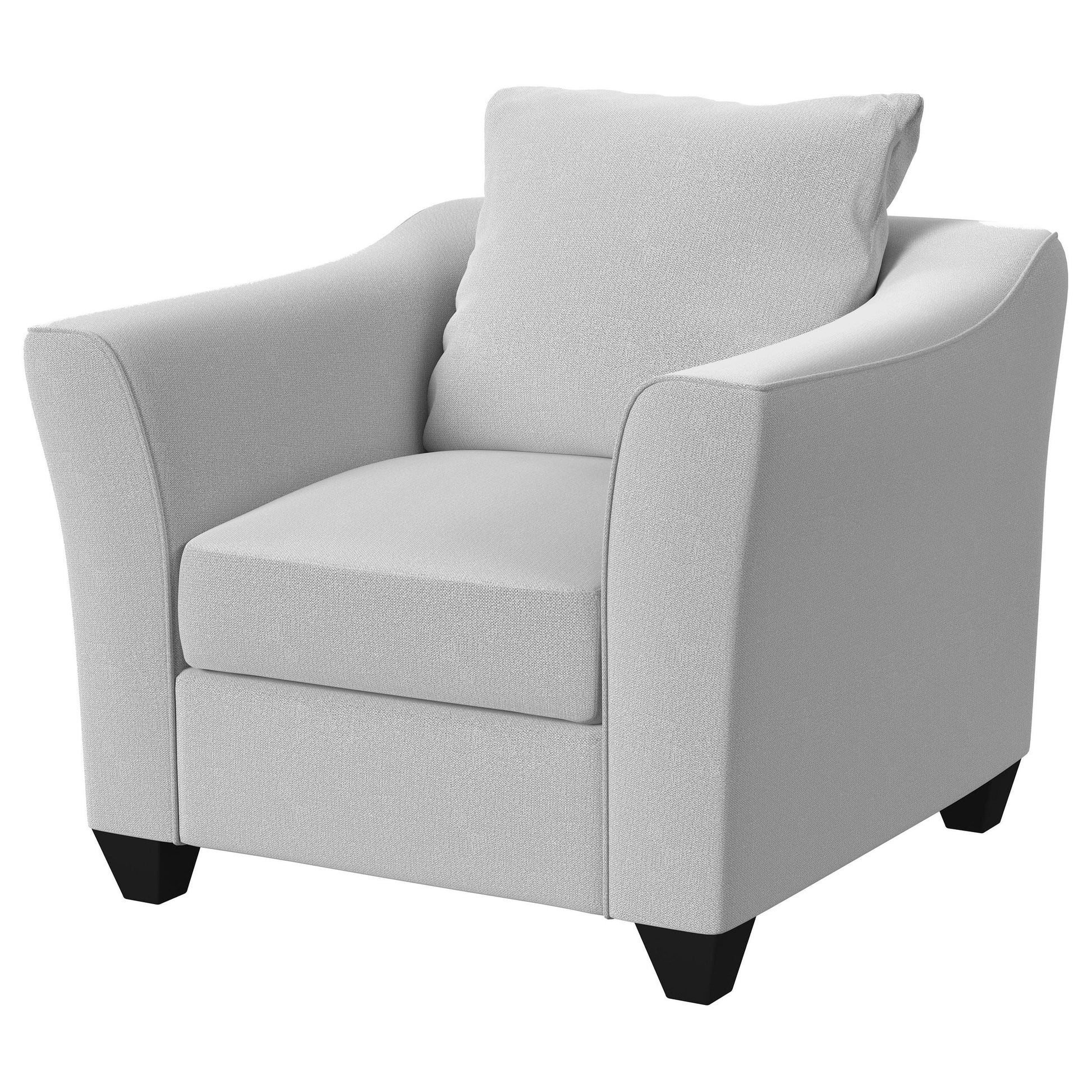 Coaster Furniture Salizar 508583 Upholstered Flared Arm Accent Chair - Sand IMAGE 3