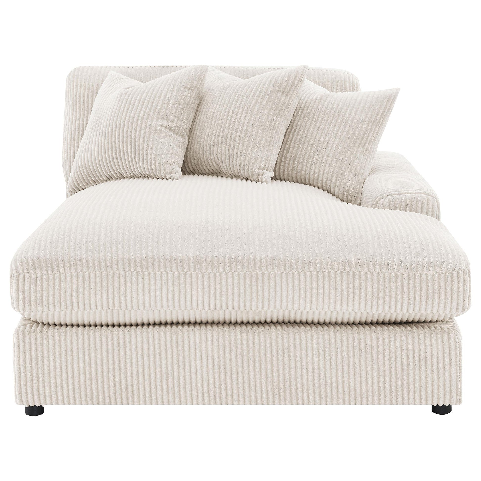 Coaster Furniture Blaine 509899 Upholstered Reversible Chaise Sectional Sofa - Sand IMAGE 11