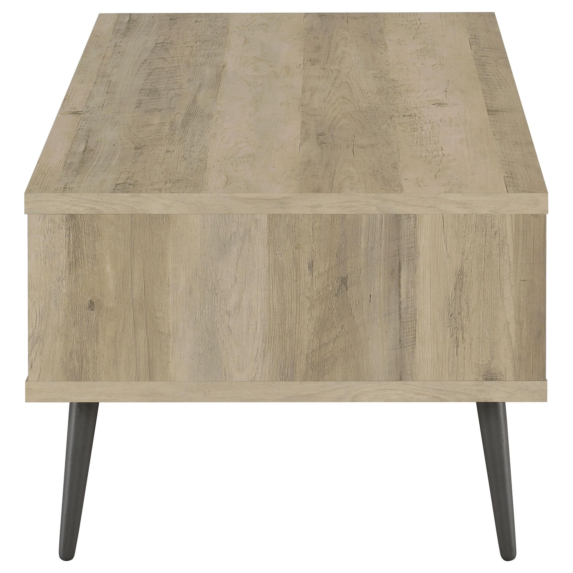 Coaster Furniture Welsh 701038 1-Drawer Engineered Wood Coffee Table - Distressed Pine IMAGE 8