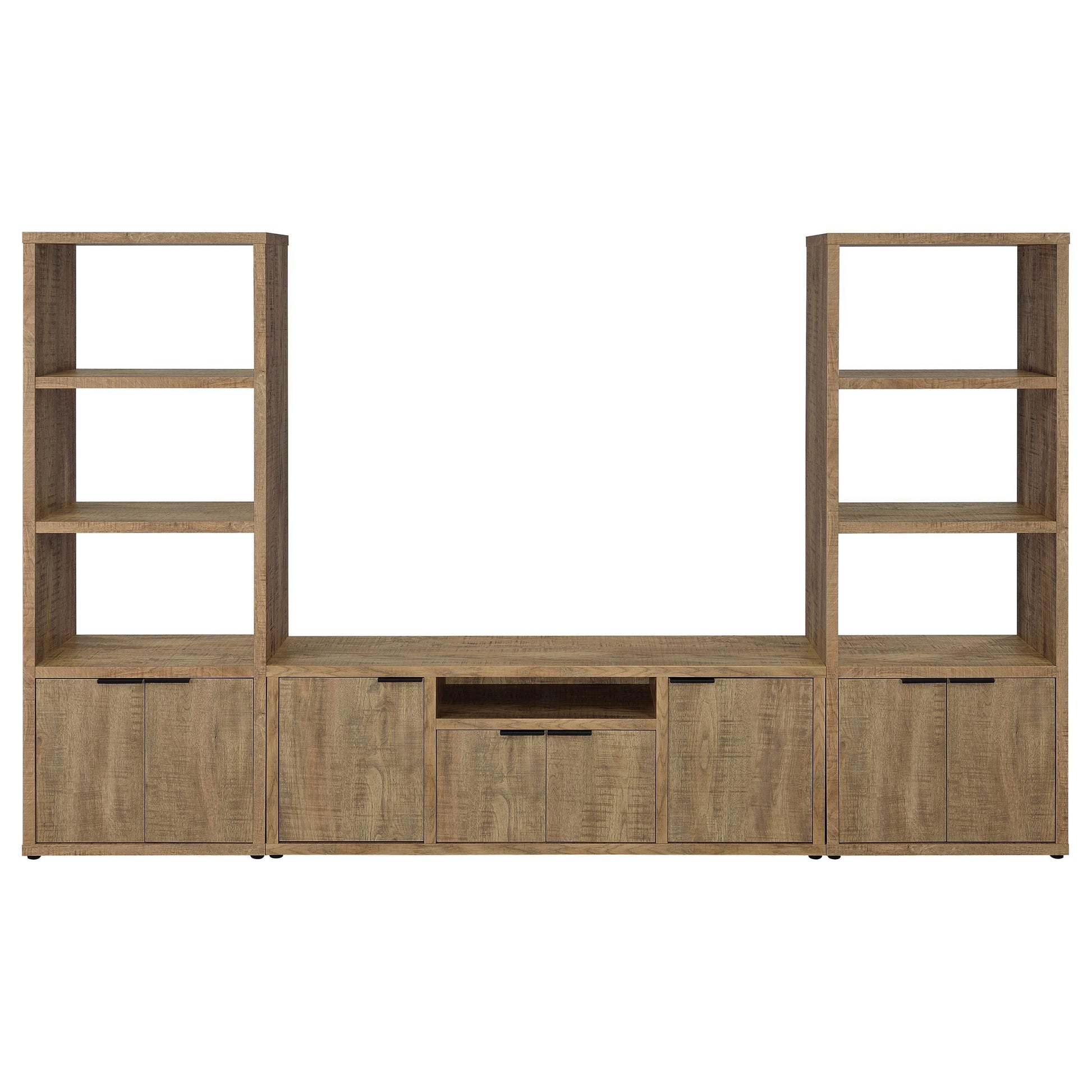 Coaster Furniture Tabby 701702-SET 3-Piece Entertainment Center With 60" TV Stand - Mango IMAGE 1