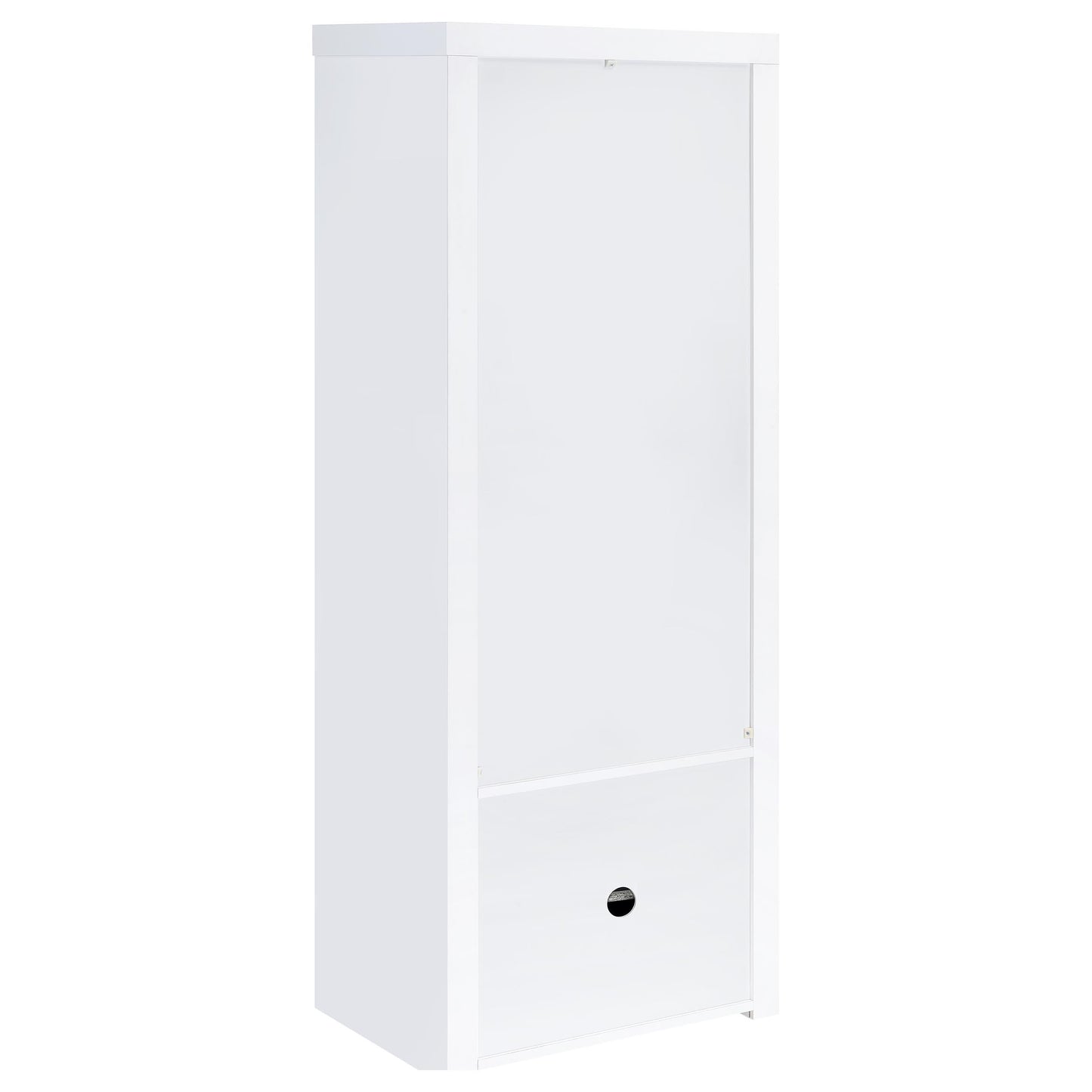 Coaster Furniture Jude 704251-SET 3-Piece Entertainment Center with 71" TV Stand - White High Gloss IMAGE 11