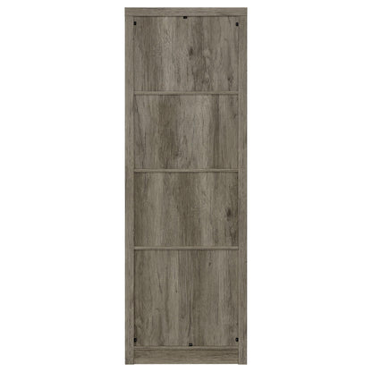 Coaster Furniture Burke 707726 3-shelf Engineered Wood Media Tower - Grey Driftwood IMAGE 7