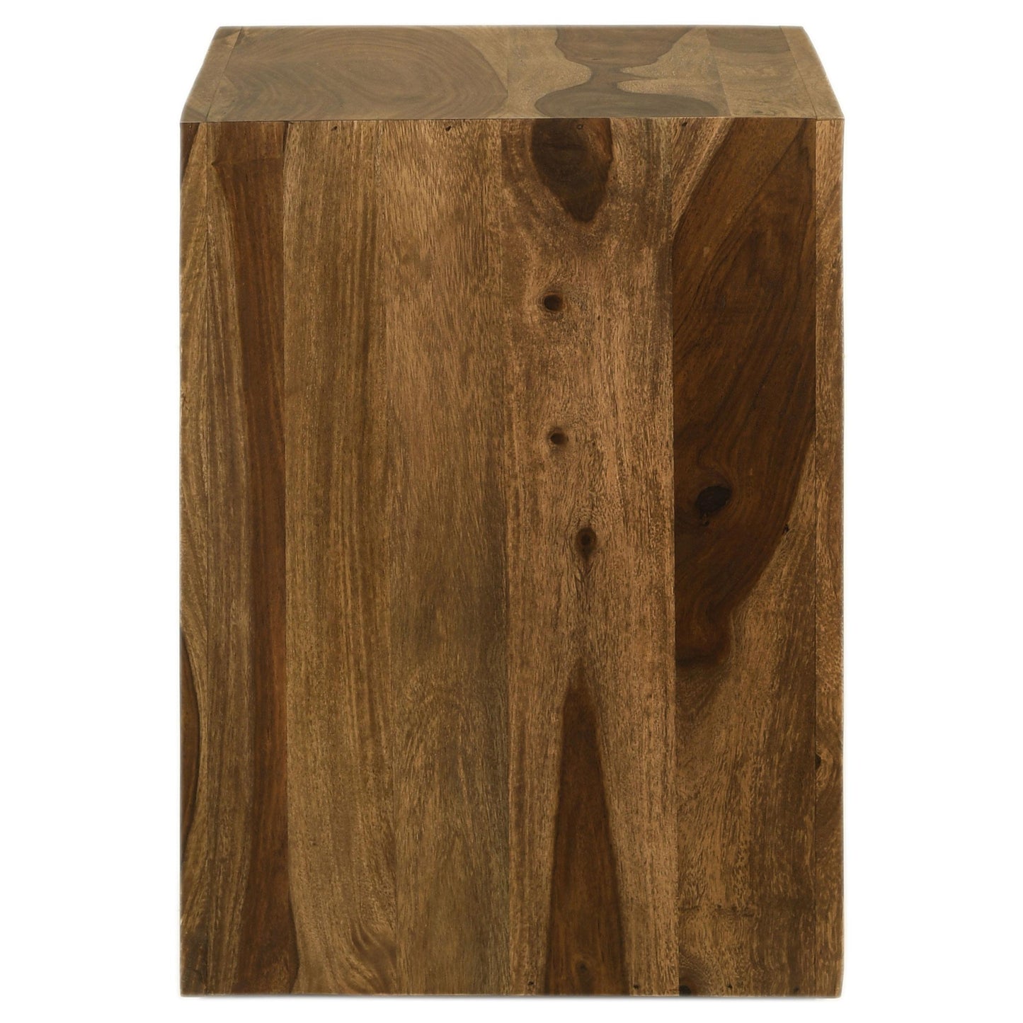  Coaster Furniture Odilia 708417 Rectangular Solid Wood End Table - Auburn IMAGE 4