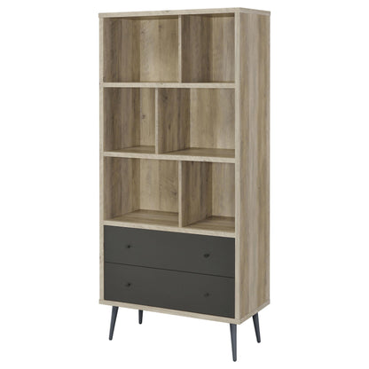 Coaster Furniture Maeve 801923 70-inch 3-shelf Bookcase with Drawers - Distressed Pine IMAGE 5