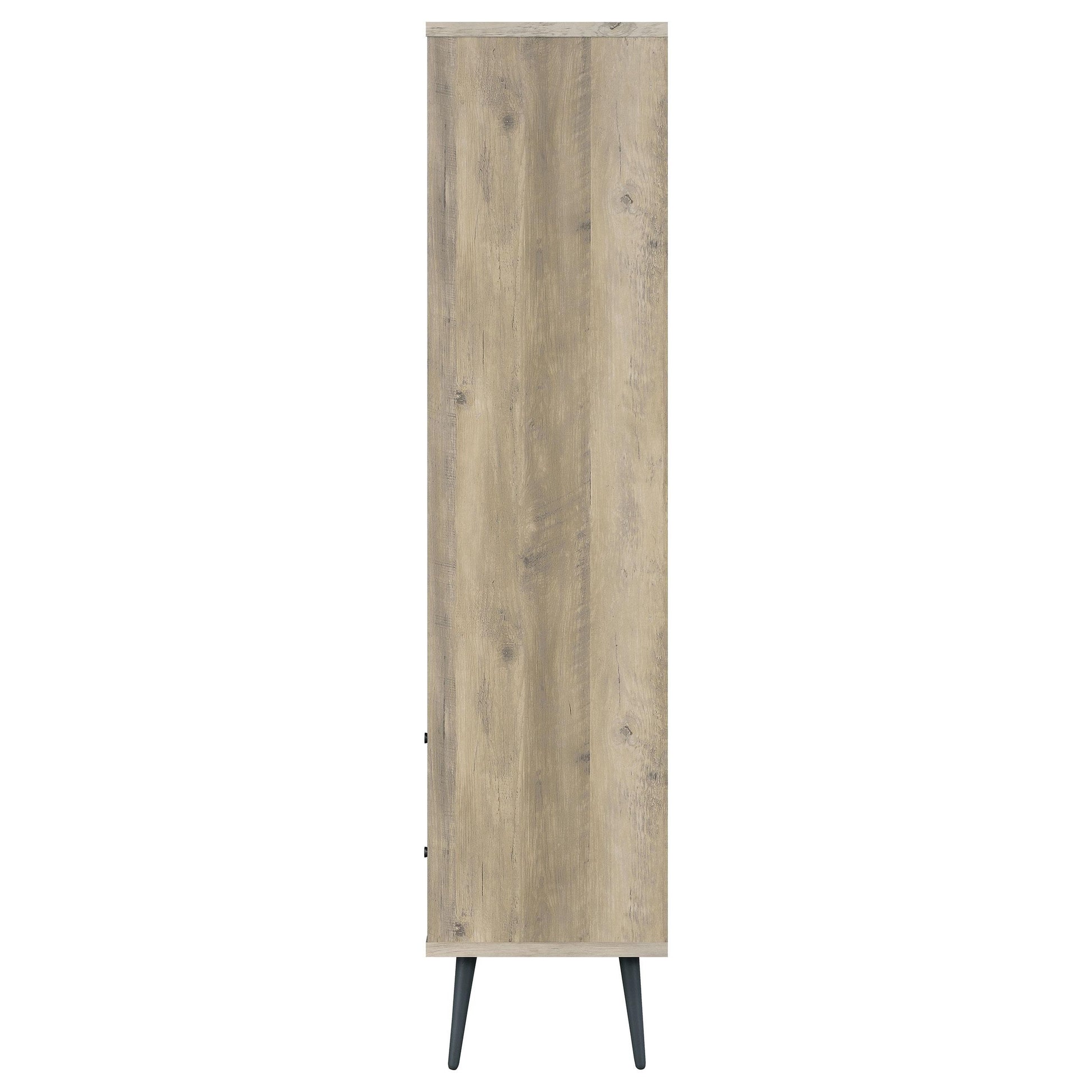 Coaster Furniture Maeve 801923 70-inch 3-shelf Bookcase with Drawers - Distressed Pine IMAGE 6