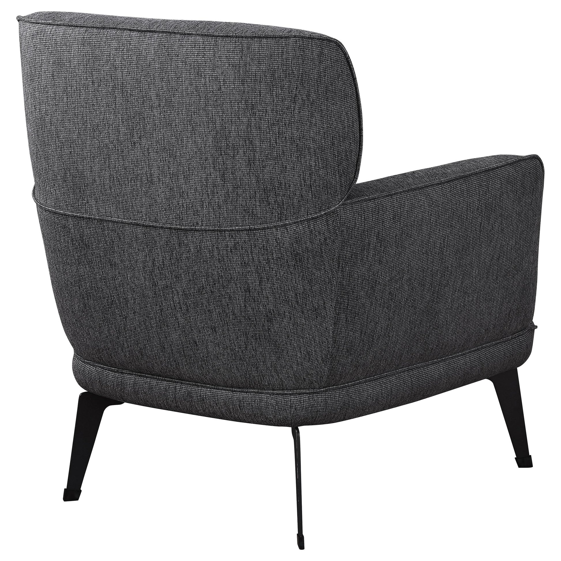 Coaster Furniture Andrea 903082 Upholstered Crecent Arm Accent Chair - Grey IMAGE 7