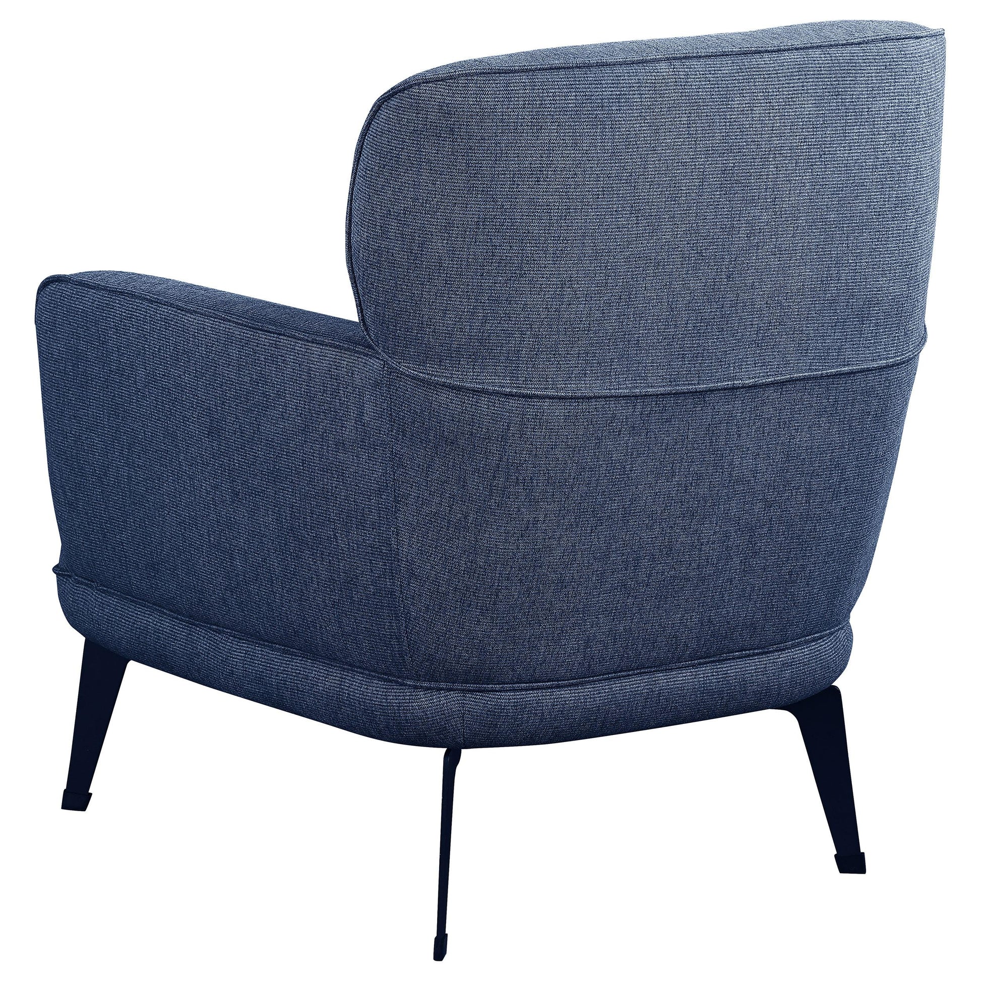 Coaster Furniture Andrea 903083 Upholstered Crecent Arm Accent Chair - Blue IMAGE 6