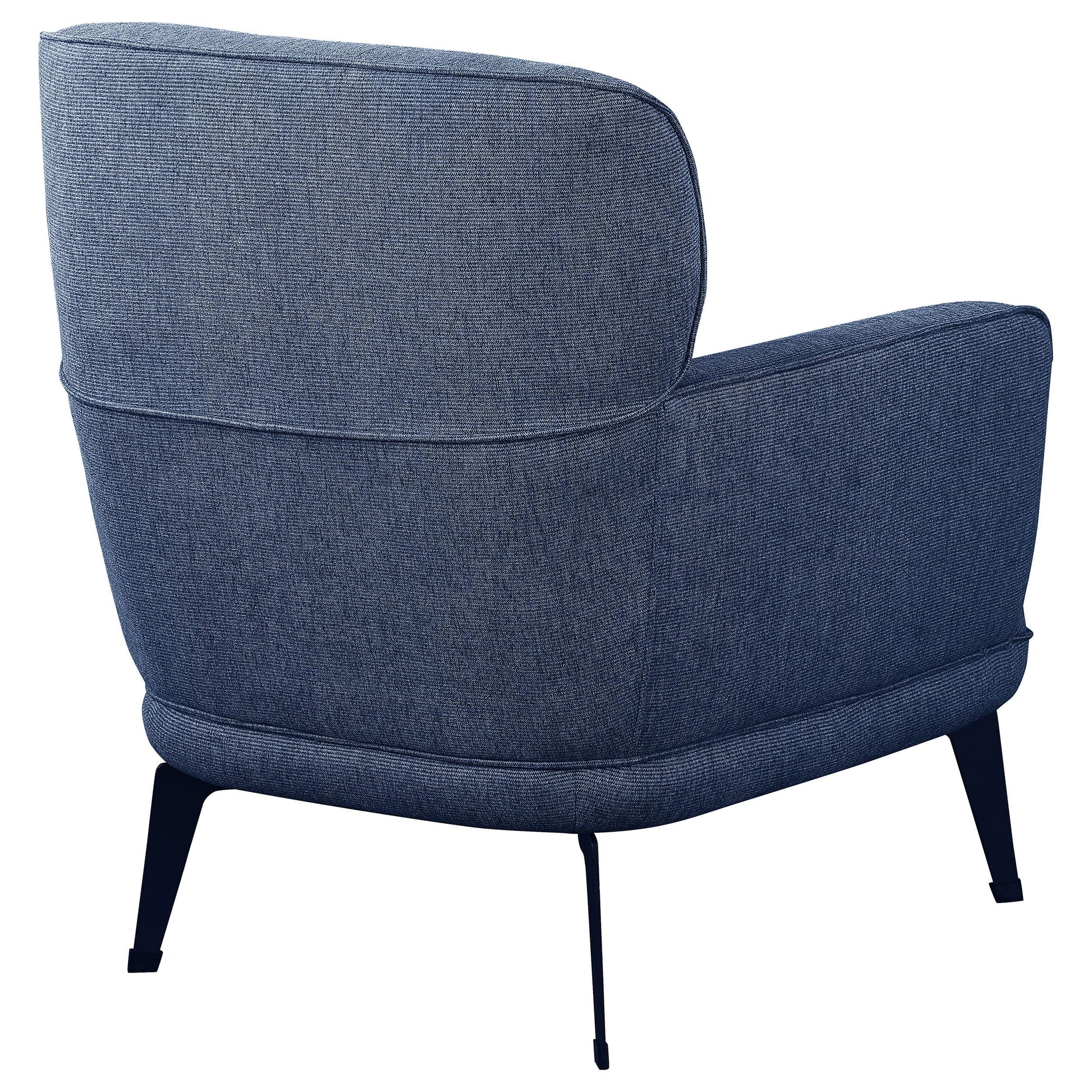 Coaster Furniture Andrea 903083 Upholstered Crecent Arm Accent Chair - Blue IMAGE 7
