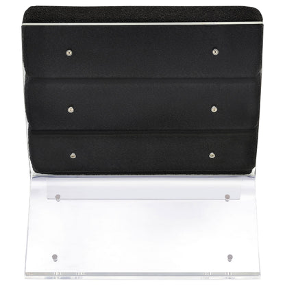  Coaster Furniture Serreta 903162 Boucle Upholstered Armless Acrylic Chair - Black IMAGE 7
