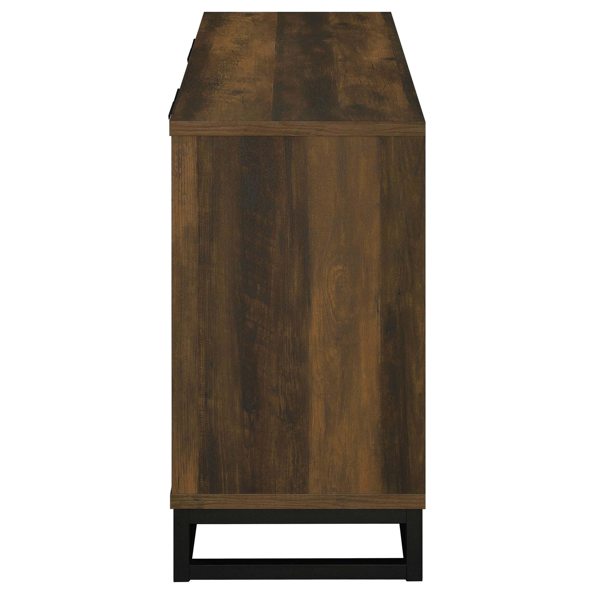 Coaster Furniture Ryatt 950393 4-door Engineered Wood Accent Cabinet - Dark Pine IMAGE 6