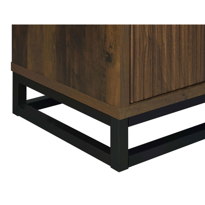 Coaster Furniture Ryatt 950393 4-door Engineered Wood Accent Cabinet - Dark Pine IMAGE 9