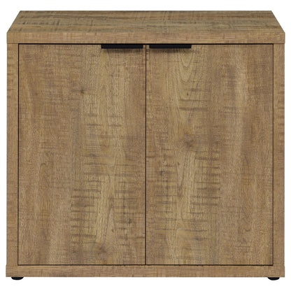 Coaster Furniture Pepita 950394 2-door Engineered Wood Accent Cabinet - Mango Brown IMAGE 4