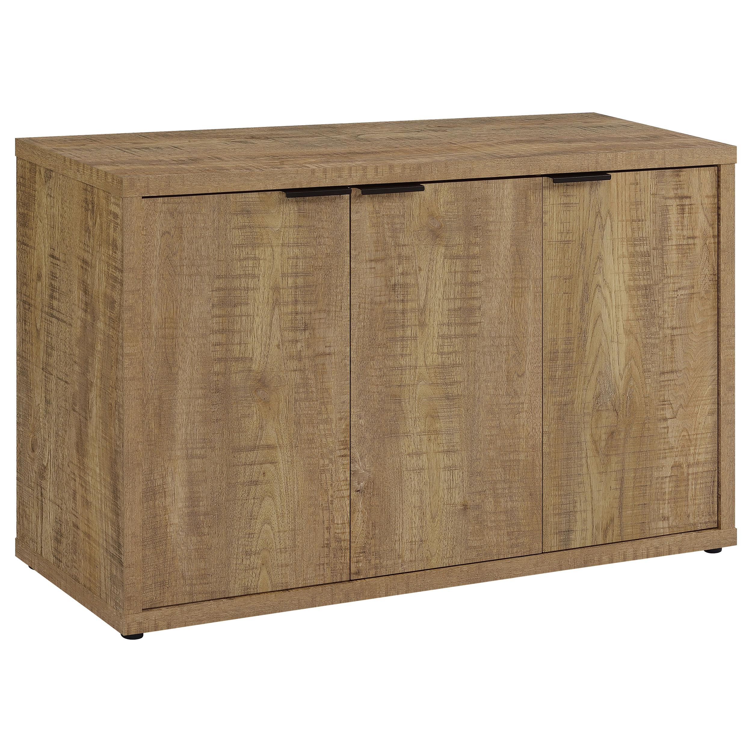  Coaster Furniture Pepita 950395 3-door Engineered Wood Accent Cabinet - Mango Brown IMAGE 1