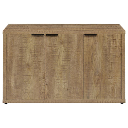  Coaster Furniture Pepita 950395 3-door Engineered Wood Accent Cabinet - Mango Brown IMAGE 4