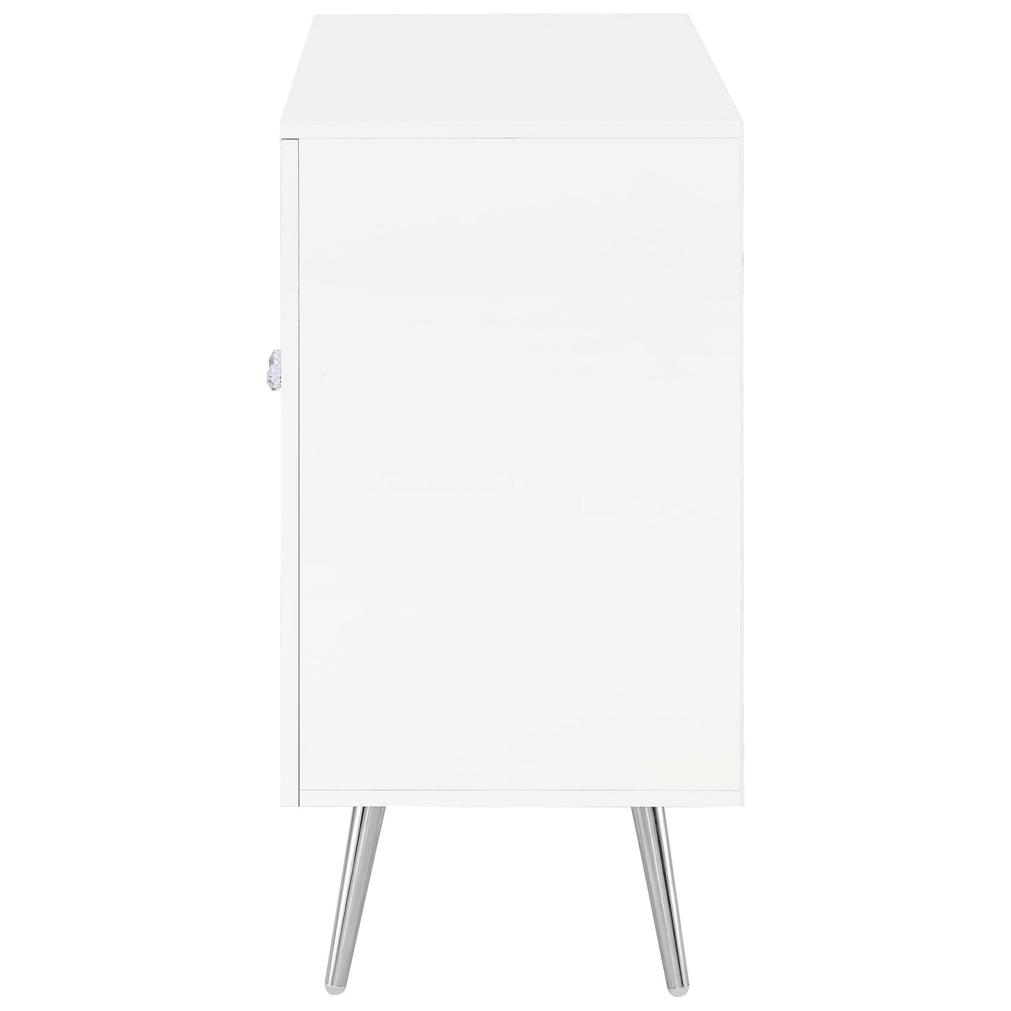 Coaster Furniture Nieta 950396 2-door Engineered Wood Accent Cabinet - White High Gloss IMAGE 6